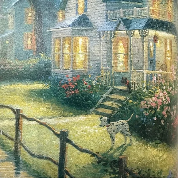 Thomas Kinkade 'The Home You Made for Me' Hardcover Art Book - Picture 9 of 10